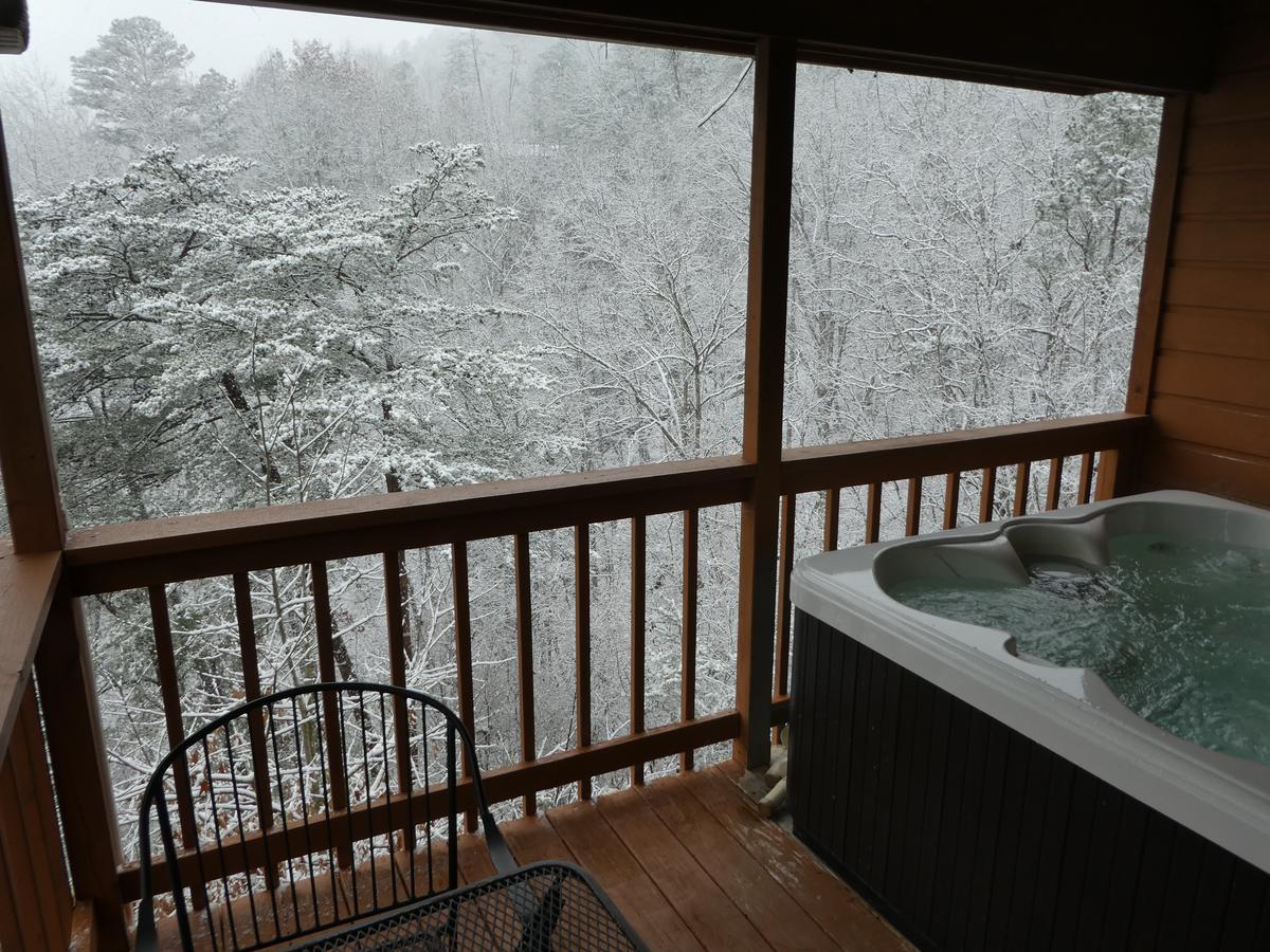Ladybug Resort Romantic Cabin With Mountain Views, Game Room, Close To Dollywood Sevierville Exteriör bild