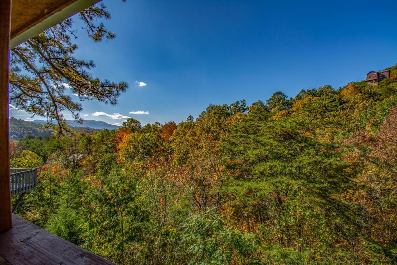 Ladybug Resort Romantic Cabin With Mountain Views, Game Room, Close To Dollywood Sevierville Exteriör bild